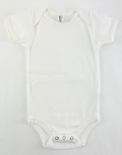 Load image into Gallery viewer, 2-Pack White Baby One Pieces by American Apparel 100% Organic Cotton 6-12M