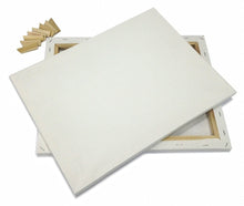 Load image into Gallery viewer, Lot of 20 Artist Canvases 16x20" Pre-Stretched Cotton Duck Double Acrylic Gesso