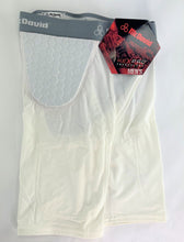 Load image into Gallery viewer, McDavid Girdle 755T Pro 2-Pocket Football Compression Shorts w/Hex Pads White