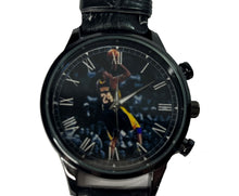 Load image into Gallery viewer, NBA Player Leather Strap Watch Variety Featuring Jordan, James, Wade & Bryant