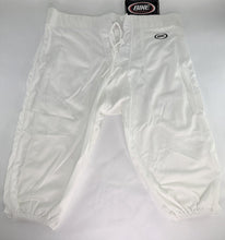 Load image into Gallery viewer, BIKE Athletic Football Pants White Protective Practice Pants w/Pad Slots White