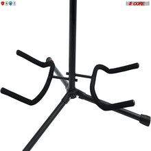 Load image into Gallery viewer, Zenison Dual Guitar Display Stand with Padded Foam Adjustable 26" to 32"