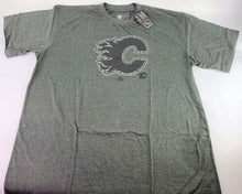 Load image into Gallery viewer, NHL Calgary Flames Hockey Men's Licensed Screen Print T-Shirt, Gray, Big & Tall