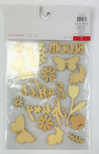 Load image into Gallery viewer, 18 Pack - EASTER SPRING Assorted Adhesive Window Decorations Bunny Eggs Letters