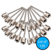 Load image into Gallery viewer, 120 Inflating Needles Pin Nozzle Air Pump Valve Adaptors Ball Fill Universal Fit