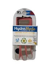 Load image into Gallery viewer, 2 Pairs Wells Lamont Women's HydraHyde Leather Work Gloves Select Size MEDIUM