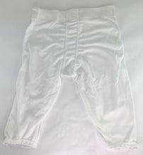 Load image into Gallery viewer, BIKE Athletic Football Pants White Protective Practice Pants w/Pad Slots White