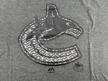 Load image into Gallery viewer, NHL Vancouver Canucks Hockey Men's Licensed Screen Print Tee, Grey, Big & Tall