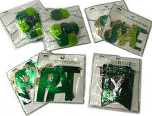 Load image into Gallery viewer, 7pc - SAINT PATRICKS's BANNERS - 60" Assorted Decorations St. Paddy Green Party