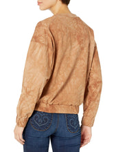 Load image into Gallery viewer, KENDALL + KYLIE Women's Elastic Waist Lounge Sweatshirt, Brown, Large