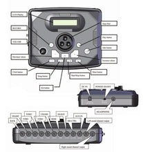 Load image into Gallery viewer, 8 Piece DIGITAL DRUM SET with STAND Electronic Kit Quiet Mesh Rubber Heads