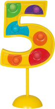 Load image into Gallery viewer, Unique Flashing Number 5 Party Cake Decoration, Multicolor