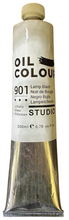 Load image into Gallery viewer, Set of 5 Artist Quality Oil Paints White, Yellow, Red, Blue, Black 200 ml Tube ASTM D4236