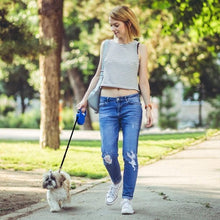 Load image into Gallery viewer, Retractable Dog Pet Leash Up to 110 lbs 26' Feet Rope Lead Heavy Duty