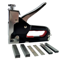 Load image into Gallery viewer, 3 Way Tacker Staple Gun Kit Stapler Includes U-Shaped, Standard & Brad Nails