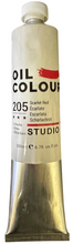 Load image into Gallery viewer, Scarlet Red Oil Paint, Artist Quality Color 205, 200 ml Tube, ASTM D4236