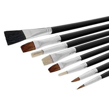 Load image into Gallery viewer, 15pc Artist Paint Brush Set, all Purpose Oil, Watercolor, and Acrylic Paints