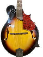 Load image into Gallery viewer, Zenison Sunburst Manodlin 8 String Acoustic F-Style Mandolin Silver Hardware