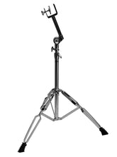 Load image into Gallery viewer, <p>Zenison Heavy Suty Bongo Stand Double Braced Adjustable 4' Bongo Stand Chrome</p>