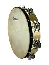 Load image into Gallery viewer, Zenison 10" Single Row Tambourine 18 Jingle Tambourine for Adults Kids Percussion Music
