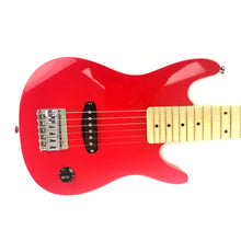 Load image into Gallery viewer, Kids 30 Inch Electric Guitar Combo, 5W Amp Loudspeaker, Solid Wood Body, Color: Red
