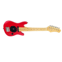 Load image into Gallery viewer, Kids 30 Inch Electric Guitar Combo, Built-in Amp, Solid Wood Body, Color: Red