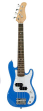 Load image into Gallery viewer, Electric Base Guitar, Small Scale 36 Inch Childrens Sized Mini, Color: Blue