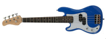 Load image into Gallery viewer, 36" Children's Left Handed Electric Bass Guitar - Blue