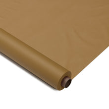 Load image into Gallery viewer, 40" GOLD Banquet TABLE COVER 26 foot Roll - Disposable Easy Cut - 40in x 26ft