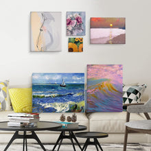 Load image into Gallery viewer, Artist Canvases For Paitning 2-Pack 8X10 Framed Pre-Stretched Cotton Duck Double Acrylic Gesso