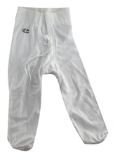 Load image into Gallery viewer, Champion YOUTH Football Practice Pants Touchback Lace-Up Hip & Leg Pads - White