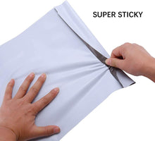 Load image into Gallery viewer, Pack of 100 Poly Mailers Shipping Bags Premium White 6.25" X 6.75"