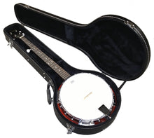 Load image into Gallery viewer, 5-String Traditional Bluegrass Banjo Sepele Wood Remo Head WITH Hard Travel Case