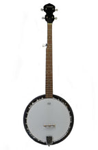 Load image into Gallery viewer, 5-String Traditional Bluegrass Banjo Sepele Wood Remo Head WITH Hard Travel Case