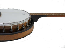 Load image into Gallery viewer, 5-String Traditional Bluegrass Banjo Sepele Wood Remo Head WITH Hard Travel Case