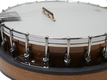 Load image into Gallery viewer, 5-String Traditional Bluegrass Banjo Sepele Wood Remo Head WITH Hard Travel Case