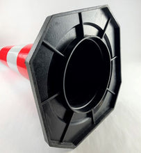 Load image into Gallery viewer, Lot of 99 Rubber Cones - 36" - Reflective Construction Roadside Warehouse Warning