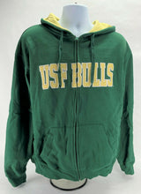 Load image into Gallery viewer, Stadium Athletics South Florida Bulls NCAA Full Zip Hoodie, Green, XL