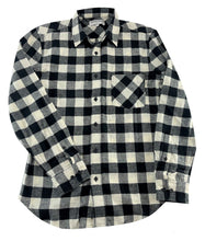 Load image into Gallery viewer, Men's Buffalo Plaid Flannel Shirt American Apparel White Buffalo Check - SM & XL