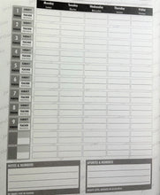 Load image into Gallery viewer, 6 Pack Speed Notebooks Primary Kids Large Print Paper Spanish Composition 200Pgs