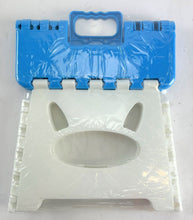 Load image into Gallery viewer, Foldable Kids Stool, Step Stool, Portable Toddler Stool, Travel Stool, Blue, New