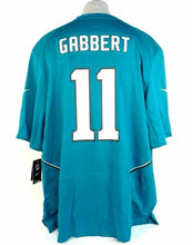 Load image into Gallery viewer, Nike Jacksonville Jaguars #11 Gabbert Game Day Jersey, Teal, 4XL