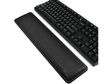 Load image into Gallery viewer, Keyboard Wrist Rest Ergonomic Soft PU Leather Wrist Support, Memory Foam, Black