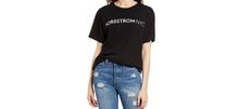 Load image into Gallery viewer, Nordstrom Women's Black Tee Shirt, Nordstrom NYC Collection, Size Med - New