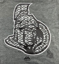 Load image into Gallery viewer, NHL Ottawa Senators Hockey Men's Licensed Screen Print T-Shirt, Gray Big & Tall