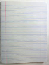 Load image into Gallery viewer, 6 Pack Speed Notebooks Primary Kids Large Print Paper Spanish Composition 200Pgs