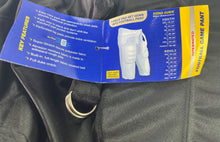 Load image into Gallery viewer, CHAMPRO Mens' Safety Integrated Football Practice Pants Built-in Pads Blk Large