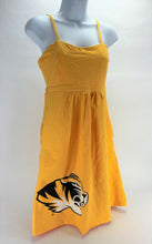Load image into Gallery viewer, Missouri Mizzou Tigers NCAA Adjustable Spaghetti Strap Dress