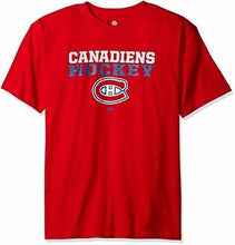 Load image into Gallery viewer, NHL Montreal Canadiens Hockey Mens Licensed Screen Print T-Shirt, Red Big & Tall