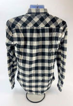 Load image into Gallery viewer, Men's Buffalo Plaid Flannel Shirt American Apparel White Buffalo Check - SM & XL